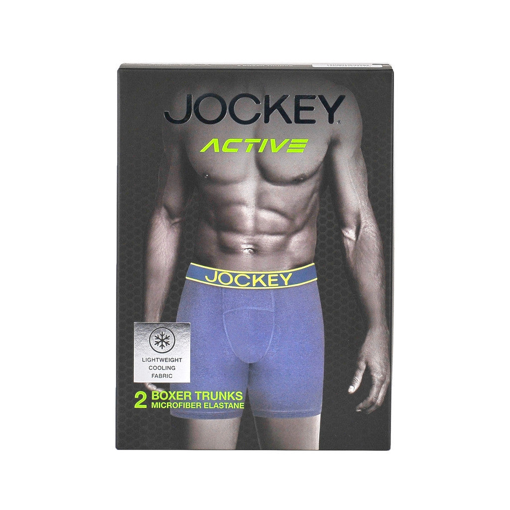 Jockey - 2 pack Men's Microfiber Trunks | JMX439367