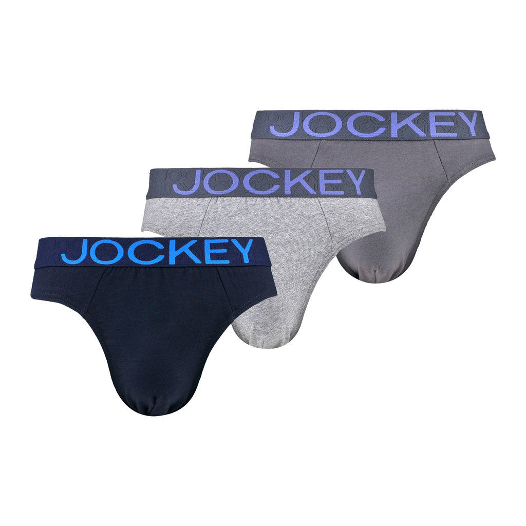 Jockey 3 Pieces Cotton Elastane Briefs | JMB439370