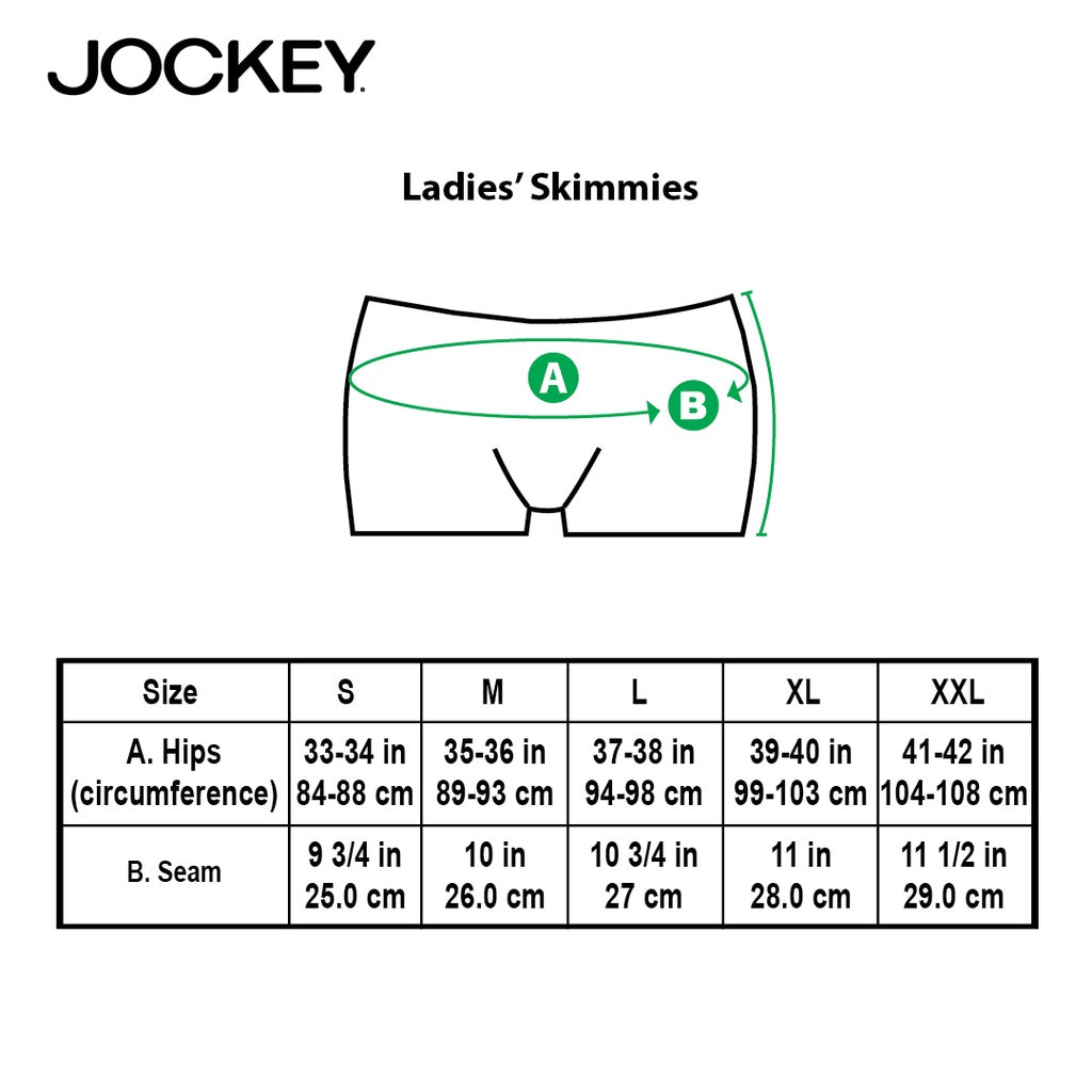 Jockey - Skimmies Short Length Slipshort 2108 | JLU208182