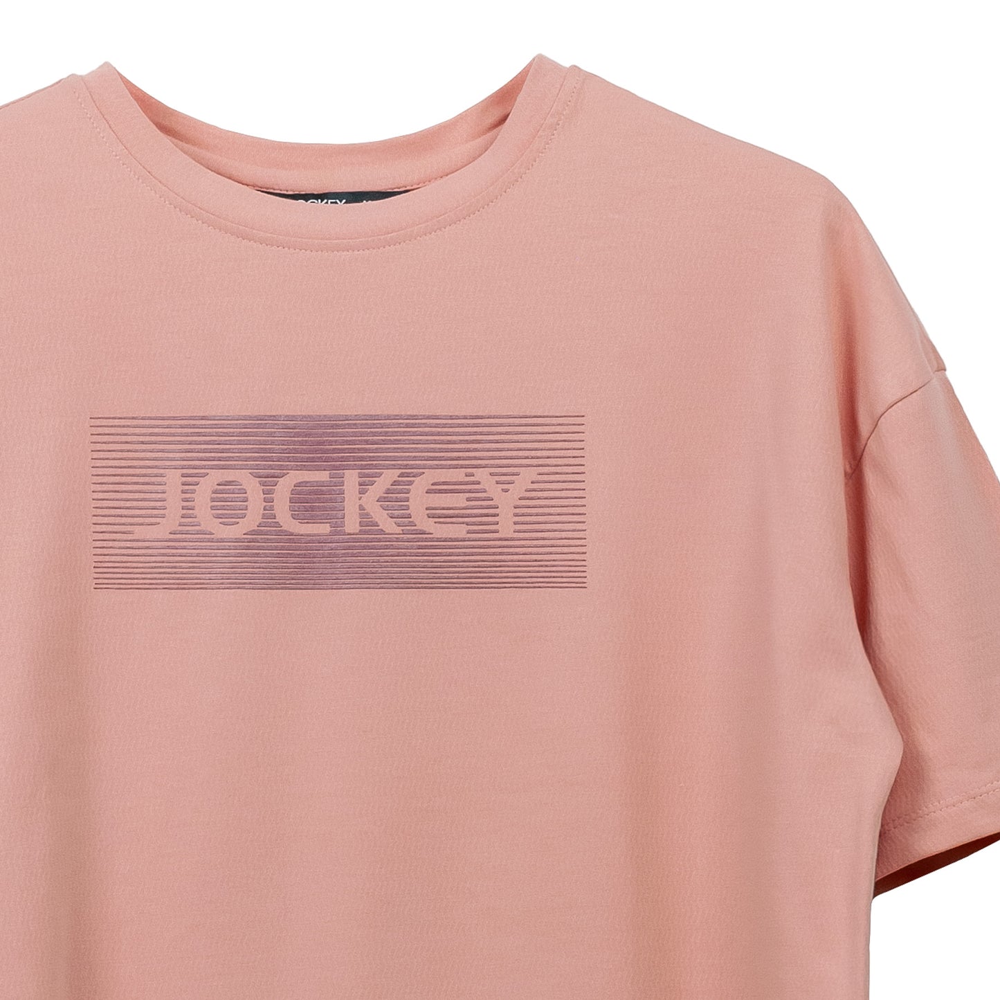 Jockey Ladies Short Sleeve Boxy Knit Tee | JLT318709