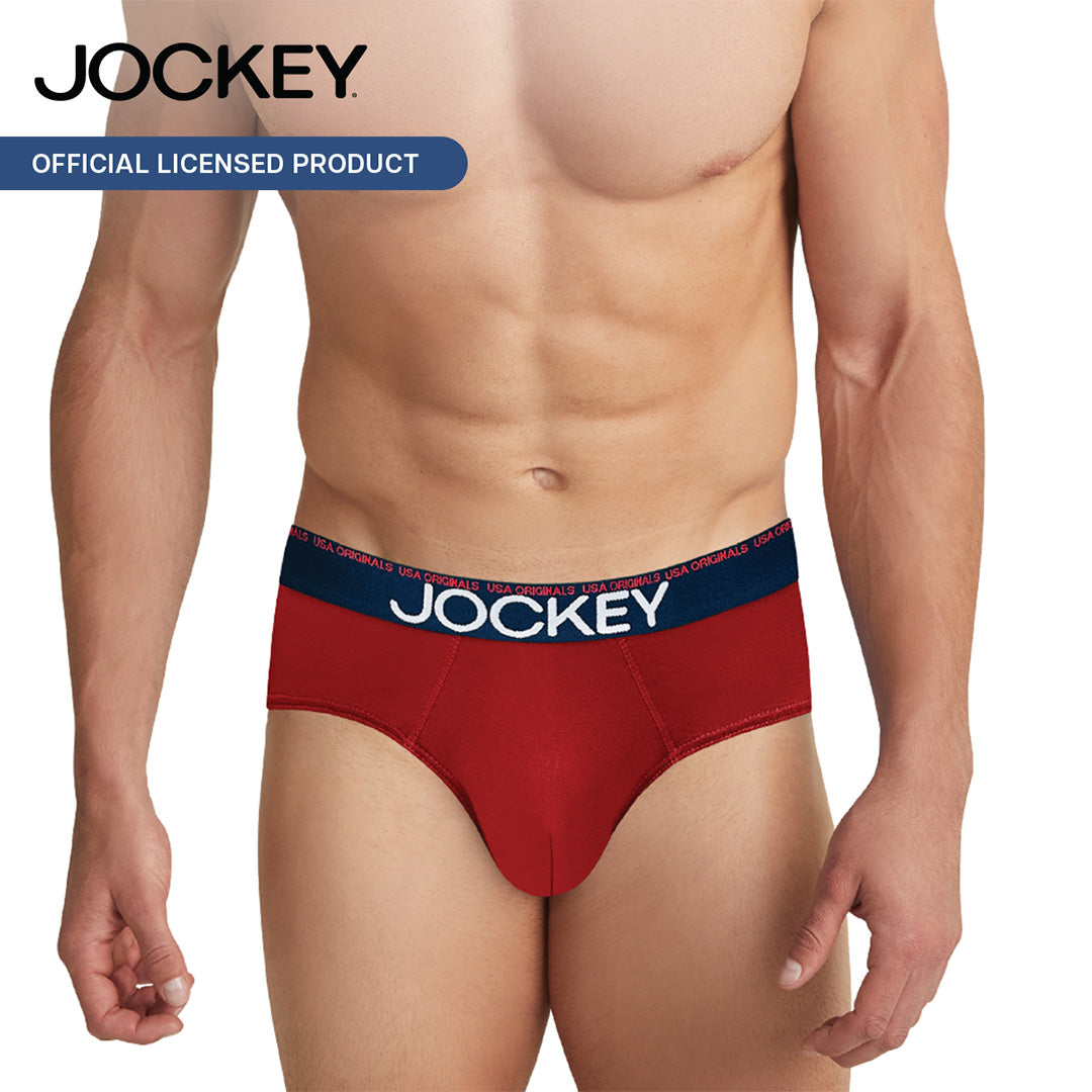 Jockey 3 Pieces Cotton Elastane Briefs | JMB419282